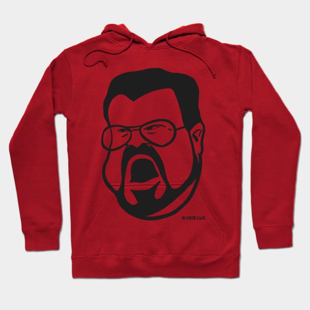 The Big Lebowski Walter Sobchak caricature. Birthday party gifts. Officially licensed merch. Perfect present for mom mother dad father friend him or her Hoodie by SerenityByAlex